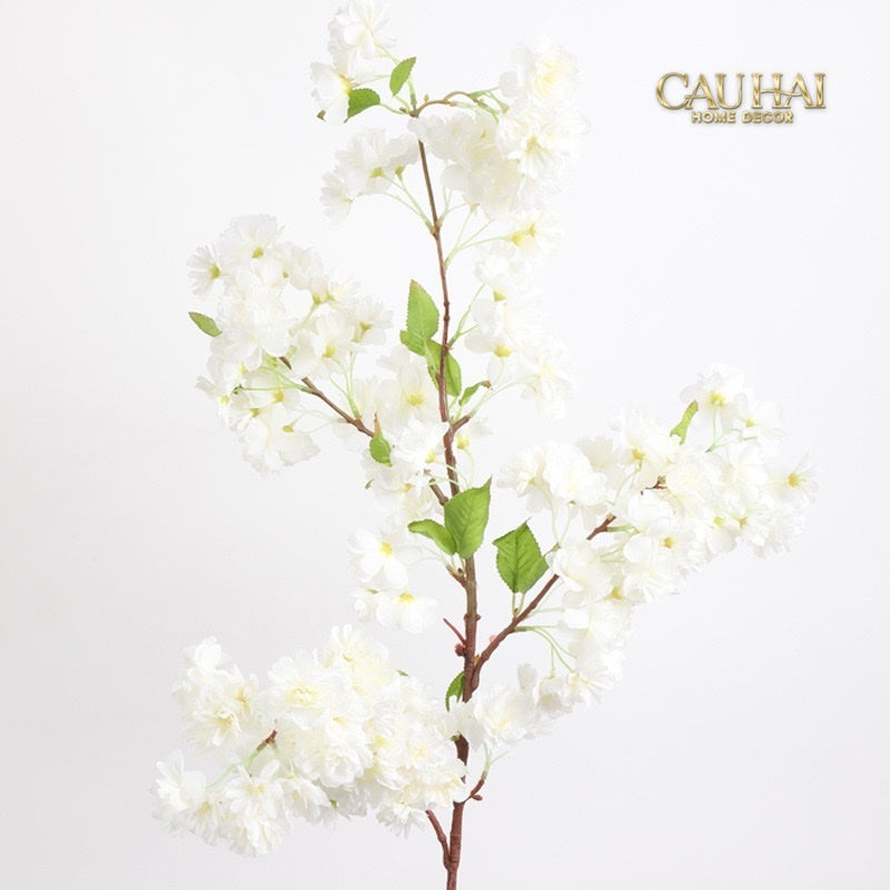 Set 2 Cành Hoa Anh Đào - Brush Pink Sakura - CẬU HAI HOME DECOR