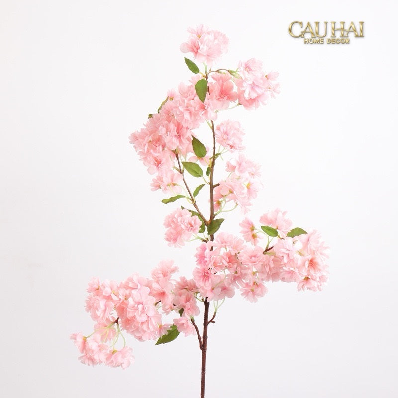 Set 2 Cành Hoa Anh Đào - Brush Pink Sakura - CẬU HAI HOME DECOR