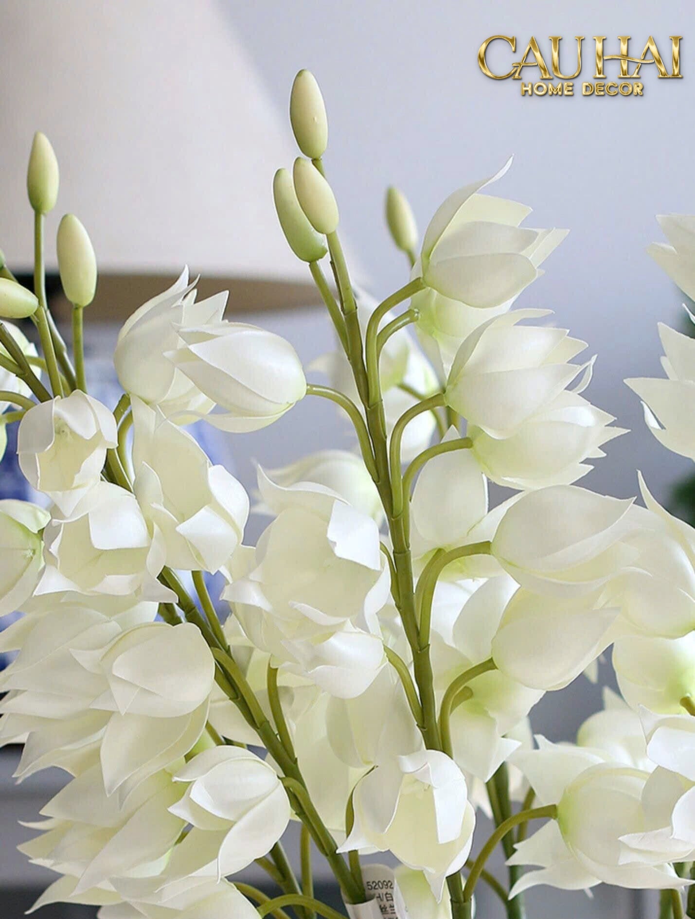 Set 2 Cành Hoa Lan Yucca - CẬU HAI HOME DECOR