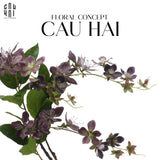 Set 2 Cành Hoa Nhài Twilight-Hoa Lụa-CẬU HAI HOME DECOR