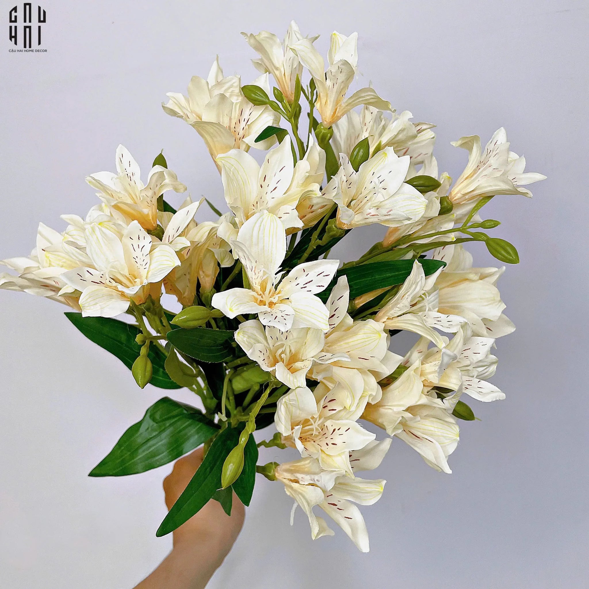 Set 2 Cành Hoa Thuỷ Tiên-CẬU HAI HOME DECOR