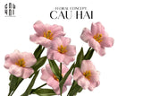 SET 2 CÀNH HOA TULIP BLOOMING - BABY PINK-CẬU HAI HOME DECOR