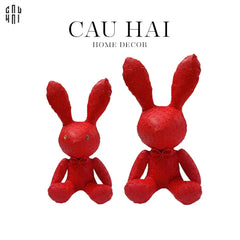 Set 2 Chú Thỏ Da Rouge Louis Lucky Bunny Diamant 28/38-CẬU HAI HOME DECOR
