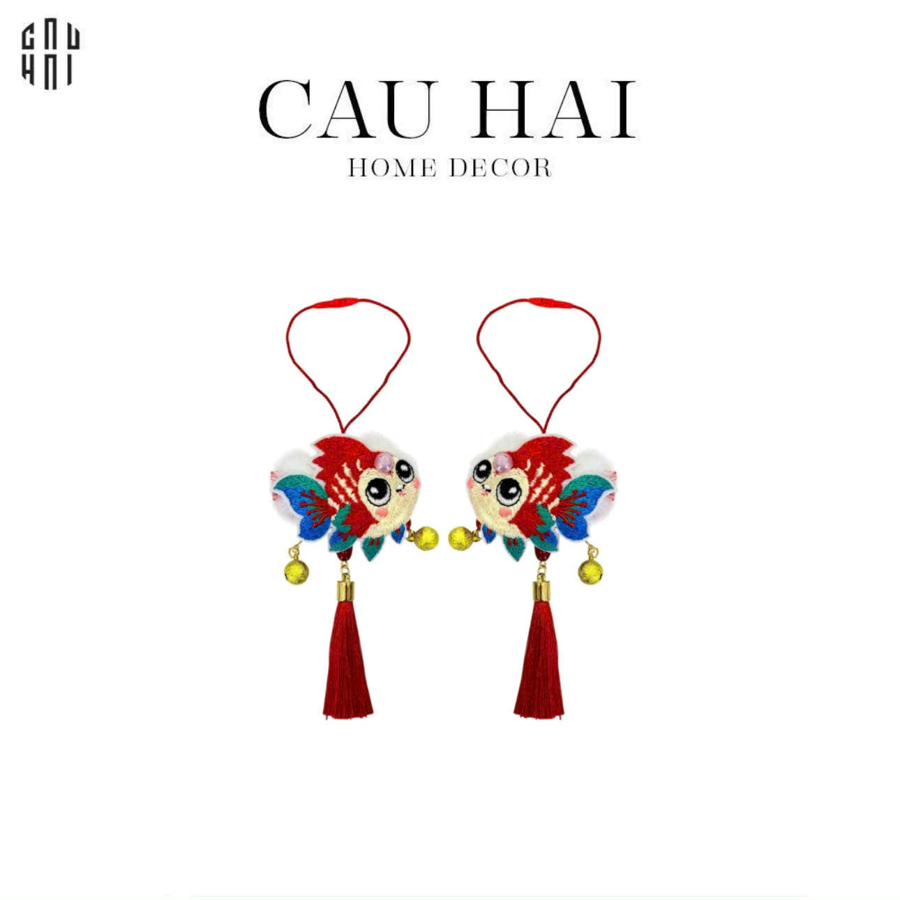 Set 2 Dây Treo Cá Phát Tài - CẬU HAI HOME DECOR