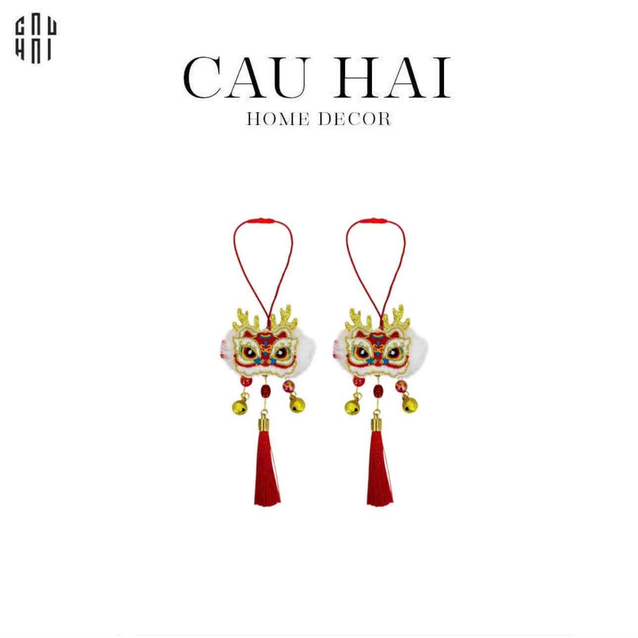 Set 2 Dây Treo Lân May Mắn - CẬU HAI HOME DECOR