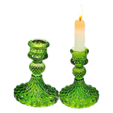 Set 2 Đế Nến Crystal Vert Éclat - CẬU HAI HOME DECOR