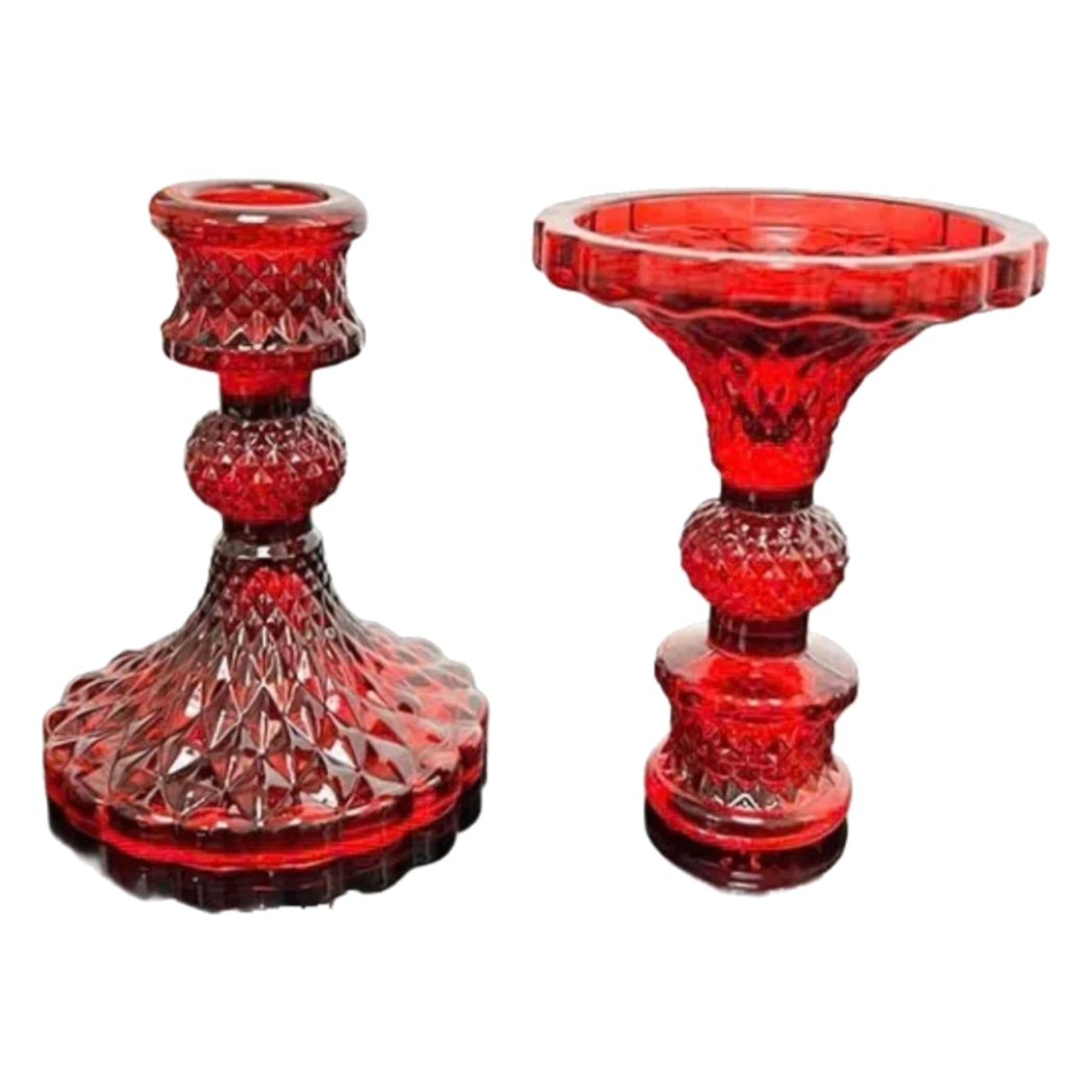 Set 2 Đế Nến Éclat De Rouge - CẬU HAI HOME DECOR