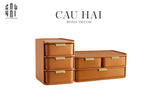 Set 2 Hộp Lưu Trữ Da Pu Alexander-HỘP TRANG SỨC-CẬU HAI HOME DECOR