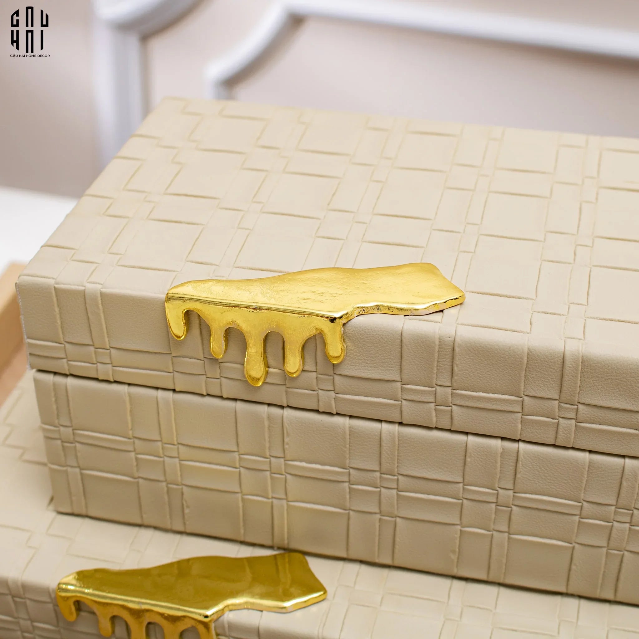 SET 2 HỘP TRANG SỨC ELEGANCE SS25-CẬU HAI HOME DECOR