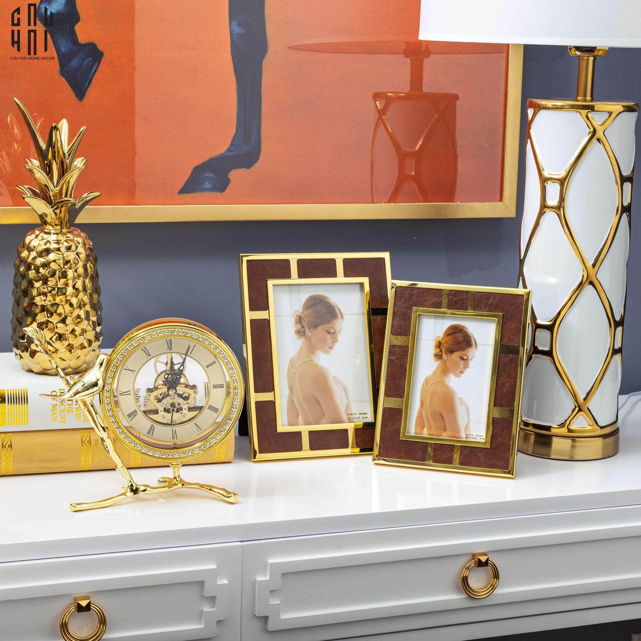 SET 2 KHUNG ẢNH HARLEY-CẬU HAI HOME DECOR