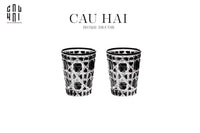 Set 2 Ly Cocktail Thuỷ Tinh D.O - Éclat Noir 310Ml-CẬU HAI HOME DECOR