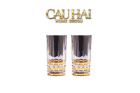 Set 2 Ly Cocktail Thuỷ Tinh Highball D'Or Glorious - 380Ml 7.3x15-CẬU HAI HOME DECOR