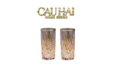 Set 2 Ly Cocktail Thuỷ Tinh Highball Starlight Facetté - 380Ml 7.3x15-LY THỦY TINH-CẬU HAI HOME DECOR