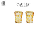 Set 2 Ly D.O - Champagne Gold 310Ml - CẬU HAI HOME DECOR