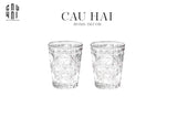 SET 2 LY D.O - PURE CRYSTAL 310ML-CẬU HAI HOME DECOR