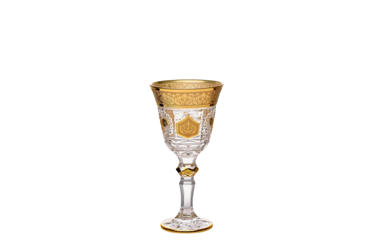 Set 2 Ly Imperial Aureate Byzantine - Lumière D'Or Cristalleries Goblet-LY THỦY TINH-Đối tác tại Trung Quốc theo từng đơn đặt hàng-CẬU HAI HOME DECOR