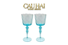 Set 2 Ly Oceania Alantian 320Ml Vino Rosso Glasses-CẬU HAI HOME DECOR