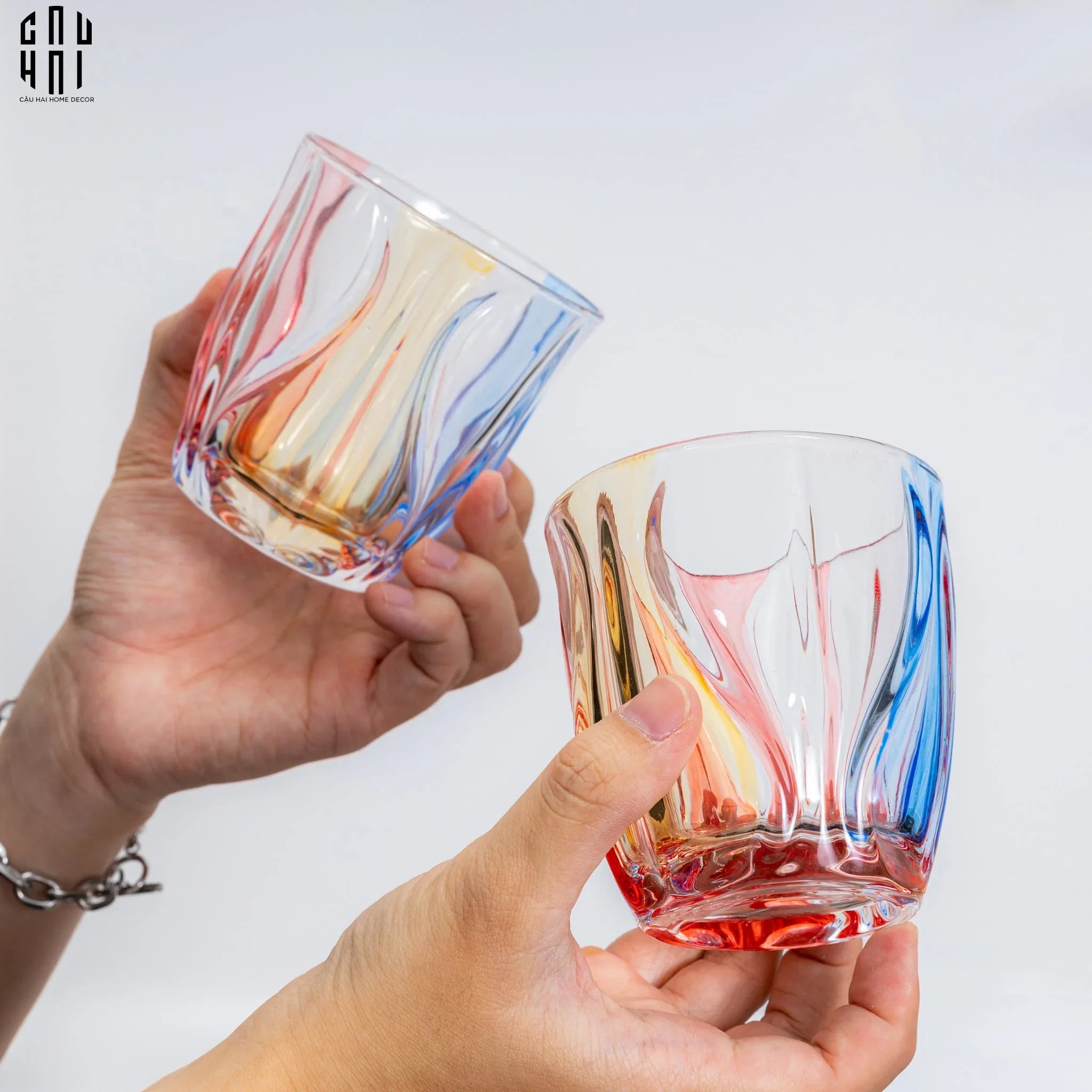 Set 2 Ly Pandora Mystique Spéciale Up - CẬU HAI HOME DECOR