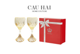 SET 2 LY PHA LÊ BCR VICTORIA FULL BOX-CẬU HAI HOME DECOR