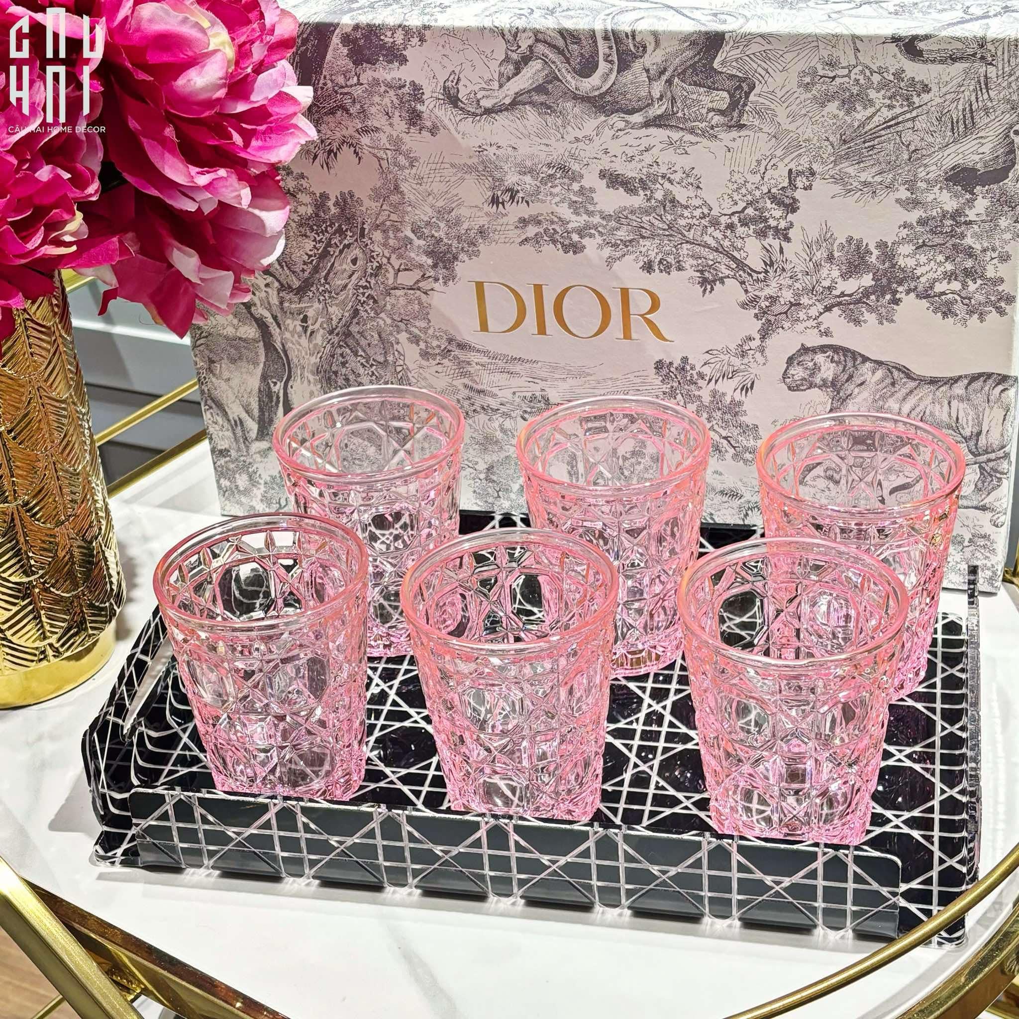 SET 2 LY THUỶ TINH D.O FULL BOX - QUARTZ ROSÉ 310ML-CẬU HAI HOME DECOR