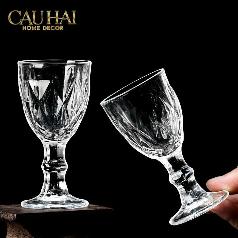 Set 2 Ly Thuỷ Tinh Timeless Goblet Four Elemental Divine Cristalleries Glasses 315ml-CẬU HAI HOME DECOR