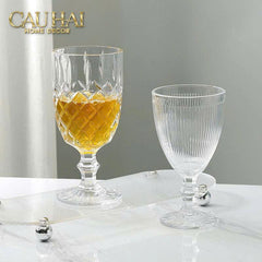 Set 2 Ly Thuỷ Tinh Timeless Goblet Four Elemental Divine Cristalleries Glasses 315ml-CẬU HAI HOME DECOR