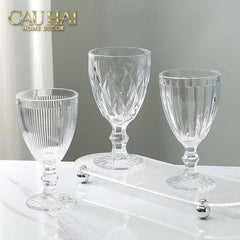 Set 2 Ly Thuỷ Tinh Timeless Goblet Four Elemental Divine Cristalleries Glasses 315ml-CẬU HAI HOME DECOR