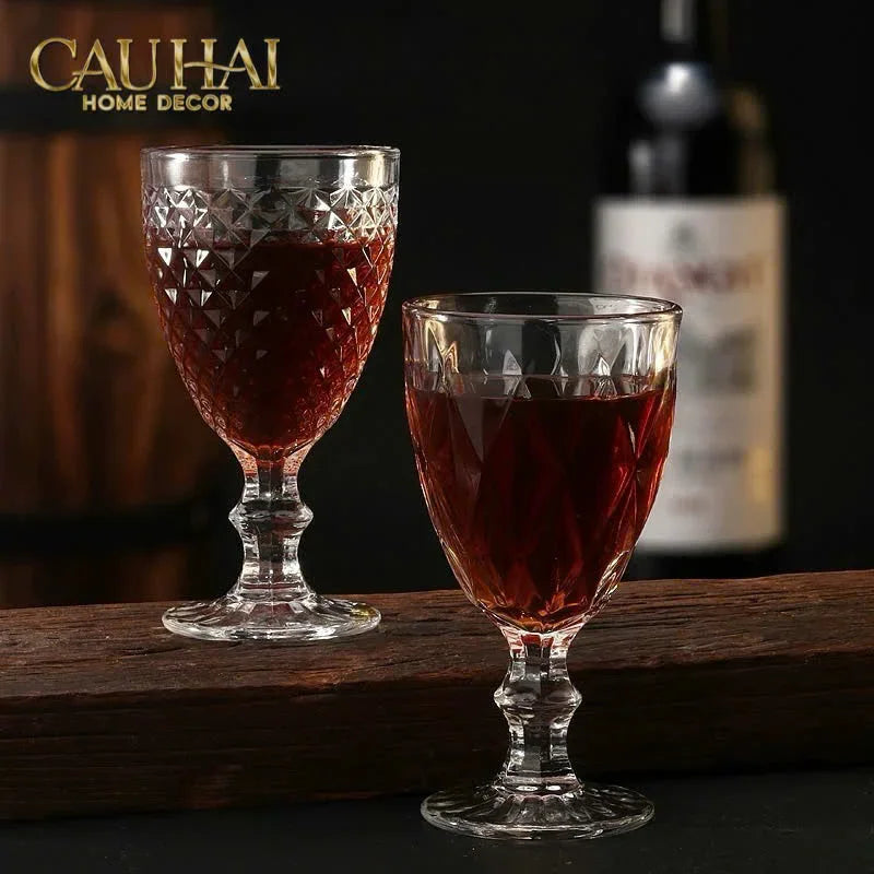 Set 2 Ly Thuỷ Tinh Timeless Goblet Four Elemental Divine Cristalleries Glasses 315ml-CẬU HAI HOME DECOR