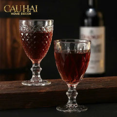 Set 2 Ly Thuỷ Tinh Timeless Goblet Four Elemental Divine Cristalleries Glasses 315ml-CẬU HAI HOME DECOR
