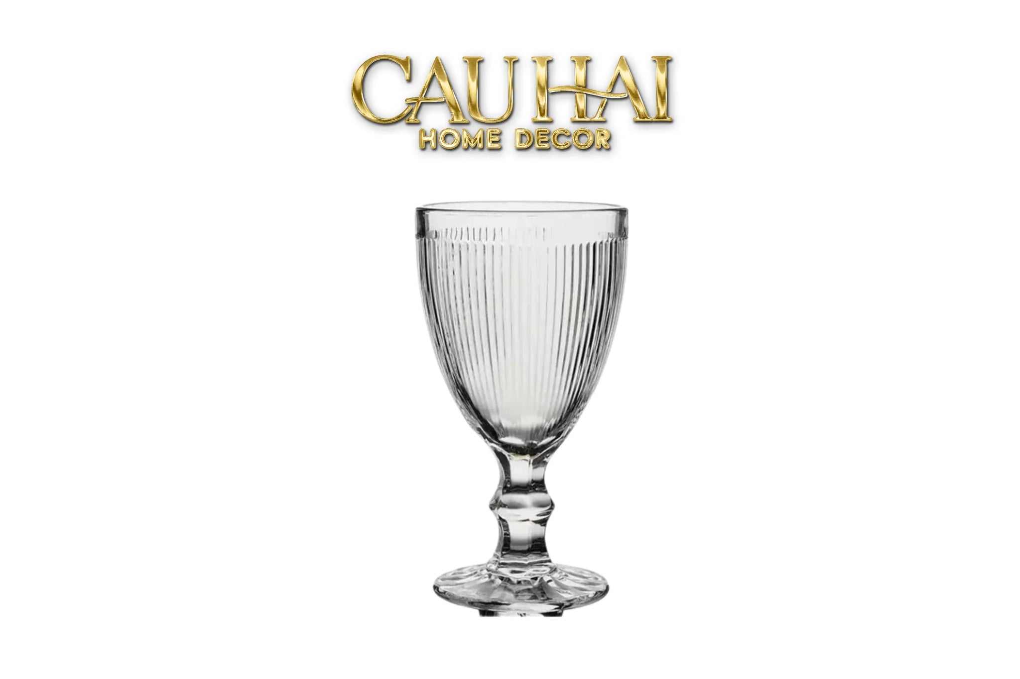 Set 2 Ly Thuỷ Tinh Timeless Goblet Four Elemental Divine Cristalleries Glasses 315ml-CẬU HAI HOME DECOR