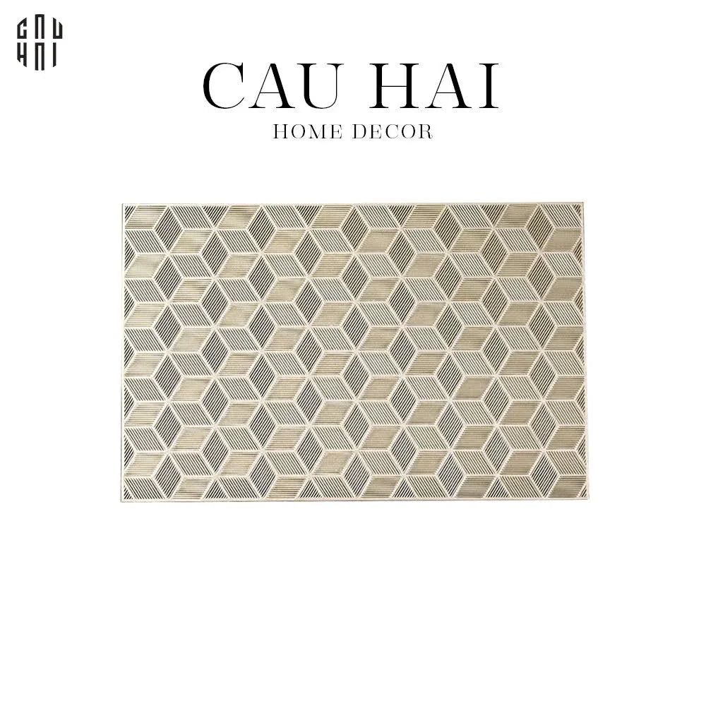 SET 2 MIẾNG LÓT - PLACEMAT GENEVA PREMIUM-CẬU HAI HOME DECOR