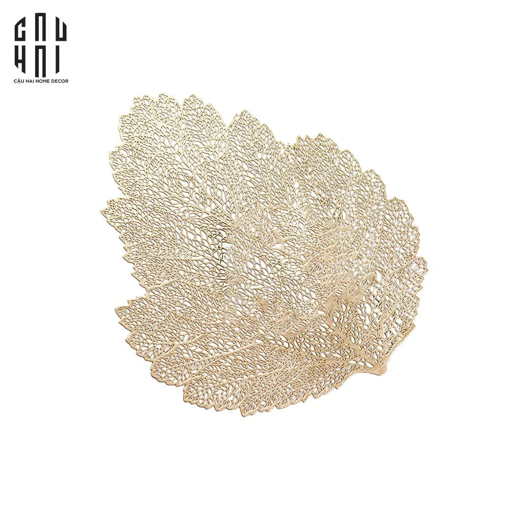 SET 2 MIẾNG LÓT - PLACEMAT LEAF PREMIUM-CẬU HAI HOME DECOR