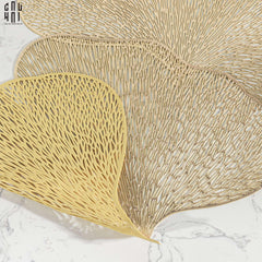 Set 2 Tấm Lót Bàn Ăn Ginkgo - Placemat Ginkgo-CẬU HAI HOME DECOR