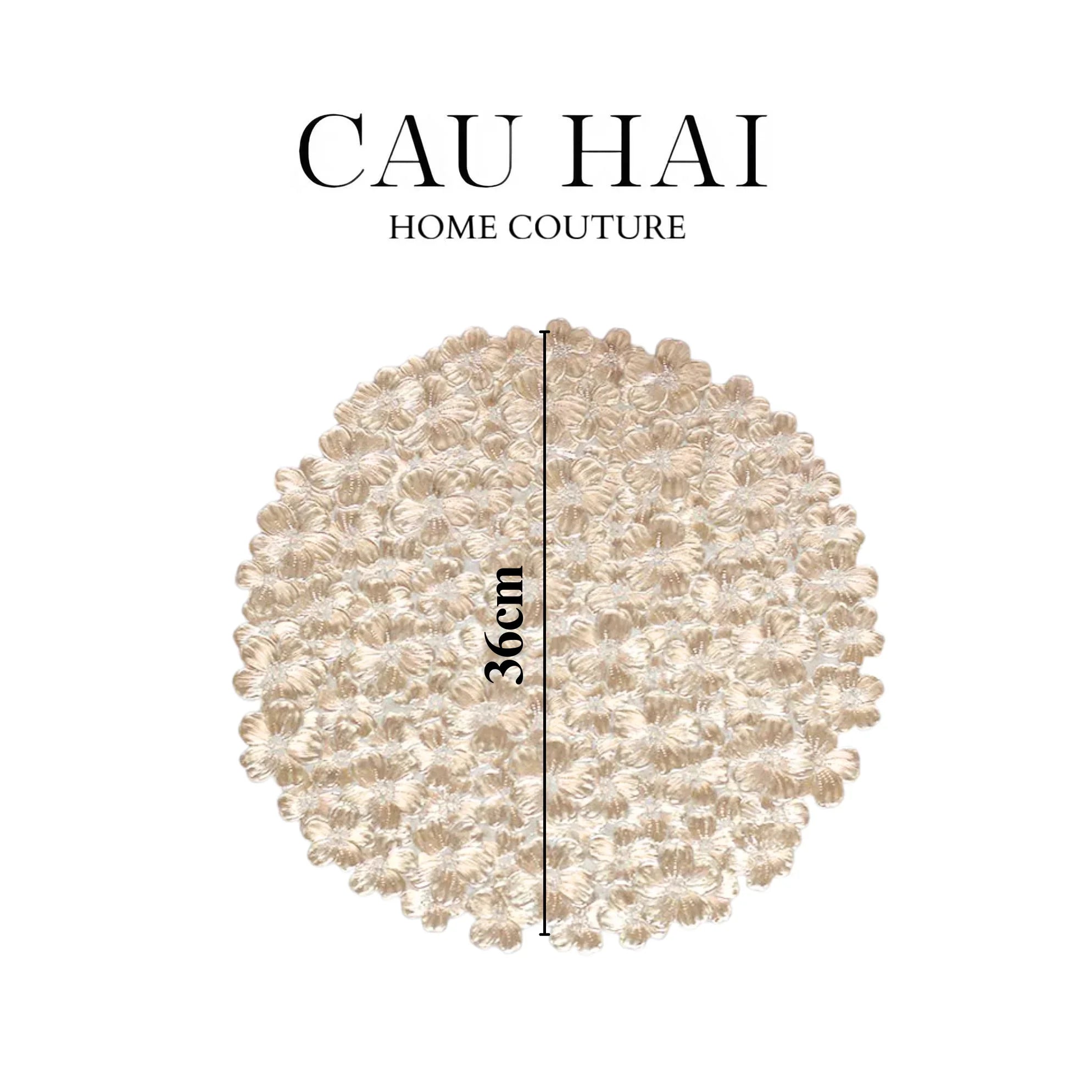 SET 2 TẤM LÓT BÀN ĂN - PLACEMAT BLOSSOM MIST-CẬU HAI HOME DECOR