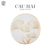 Set 2 Tấm Lót Bàn Ăn - Placemat Fully Ginkco-LY THỦY TINH-CẬU HAI HOME DECOR