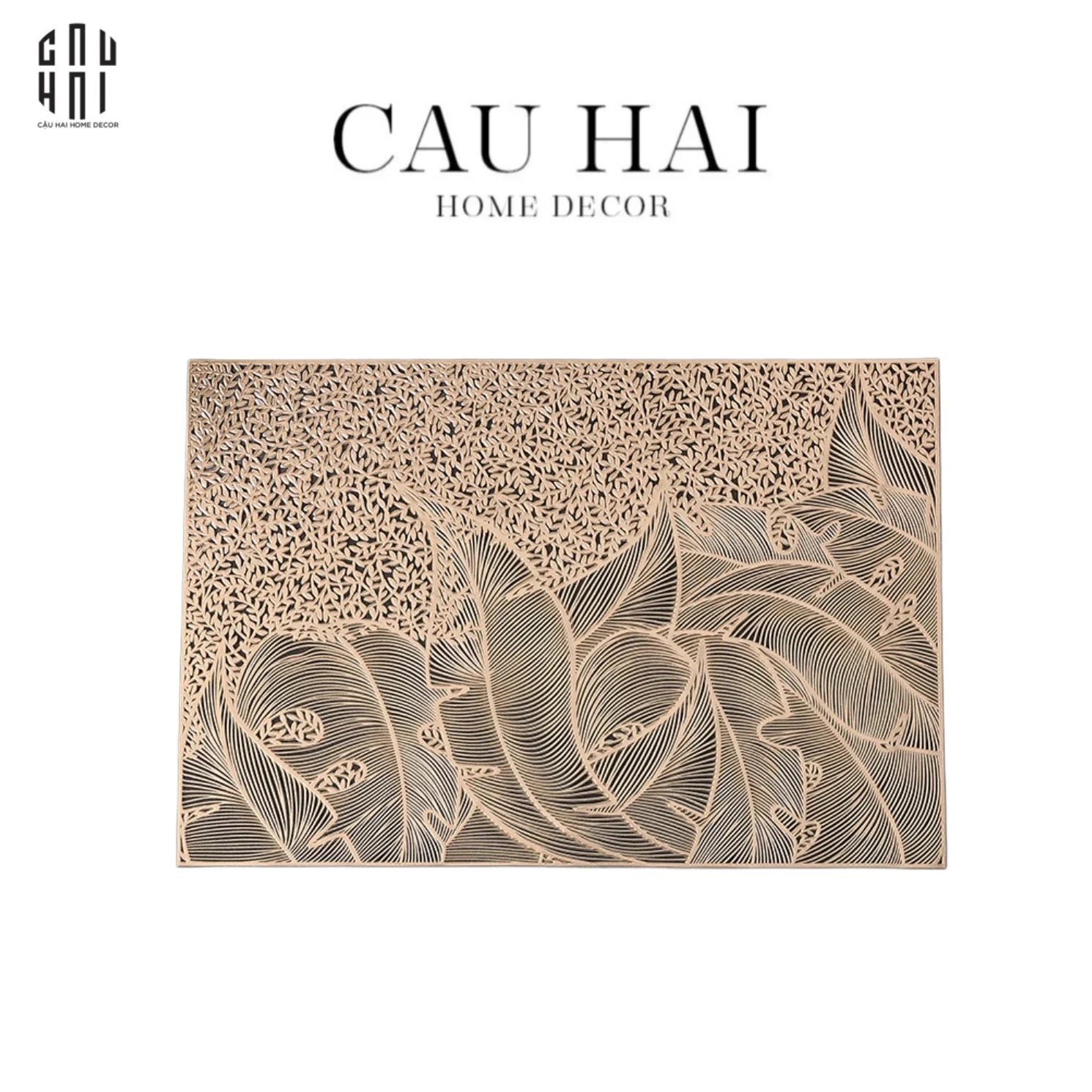Set 2 Tấm Lót Bàn Ăn - Placemat G-Leaf-CẬU HAI HOME DECOR