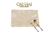 Set 2 Tấm Lót Bàn Ăn - Placemat Prosperity Palm-TẤM LÓT BÀN ĂN-CẬU HAI HOME DECOR