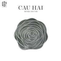 Set 2 Tấm Lót Bàn Ăn - Placemat Silver Rose-CẬU HAI HOME DECOR