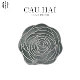 Set 2 Tấm Lót Bàn Ăn - Placemat Silver Rose-TẤM LÓT BÀN ĂN-CẬU HAI HOME DECOR