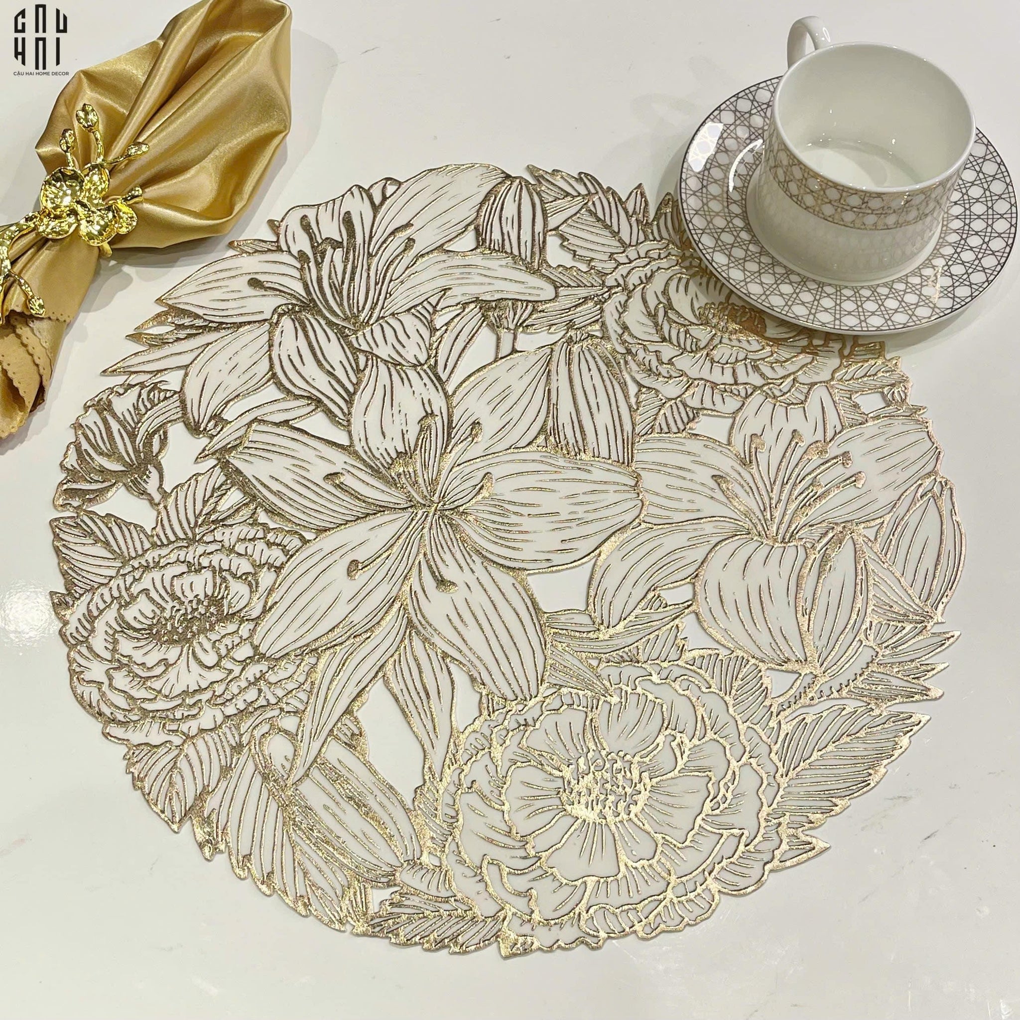 Set 2 Tấm Lót - Placemat Aurelian 2Pcs - CẬU HAI HOME DECOR