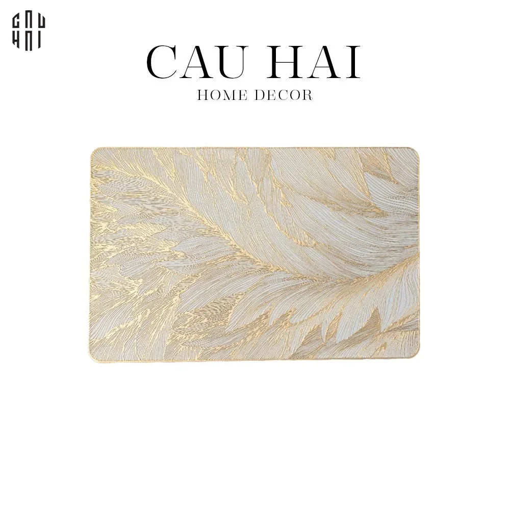 Set 2 Tấm Lót - Placemat Rhysand - CẬU HAI HOME DECOR