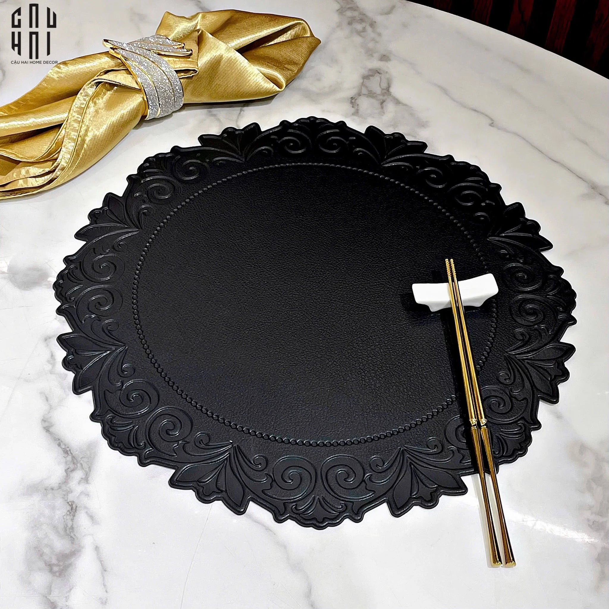 Set 2 Tấm Lót Tora - Placemat - CẬU HAI HOME DECOR