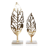 Set 2 Tượng Golden Leaves Ss22
