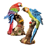 Set 2 Tượng Maison Jungle Parrot - Lovers