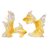 Set 2 Tượng Resin Song Ngư Vượng Phát – Fortune Koi Duo-TƯỢNG TRANG TRÍ-CẬU HAI HOME DECOR