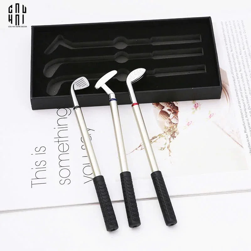 SET 3 BÚT BOSS’S SIGNATURE GOLFER - REGULAR VERSION-CẬU HAI HOME DECOR
