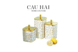 SET 3 LỌ PANTRY ACRY - ÉCLAT ART-CẬU HAI HOME DECOR
