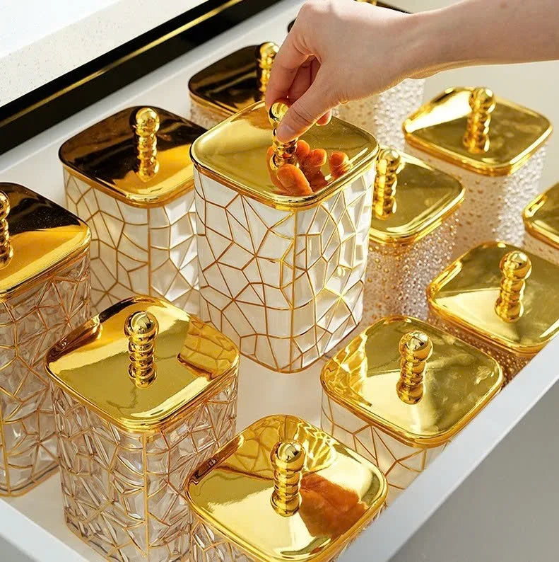 SET 3 LỌ PANTRY ACRY - ÉCLAT ART-CẬU HAI HOME DECOR