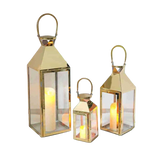 Set 3 Lồng Đèn Metal Lantern Lumière D’Or-ĐÈN TRANG TRÍ-CẬU HAI HOME DECOR-CẬU HAI HOME DECOR