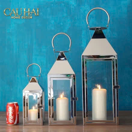 Set 3 Lồng Đèn Metal Lantern Lumière Sterling-ĐÈN TRANG TRÍ-CẬU HAI HOME DECOR-CẬU HAI HOME DECOR